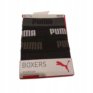 PUMA BOKSERKI BASIC 3-PACK 93545601 r M - Majtki męskie - miniaturka - grafika 1