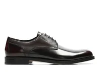 Półbuty męskie - Clarks, Półbuty męskie, Coling Walk, bordowe, rozmiar 42 - miniaturka - grafika 1