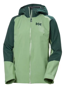 Helly Hansen Kurtka funkcyjna "Verglas" w kolorze zielonym - Kurtki i kamizelki sportowe damskie - miniaturka - grafika 1