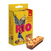 Przysmaki dla ptaków - RIO Biszkopty z jagodami dla ptaków 5x7g [22190] - miniaturka - grafika 1