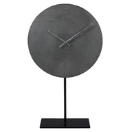 Zegary - Gifts Amsterdam Gifts Amsterdam Zegar biurkowy Merkur aluminium szary 30x46x7,5 cm 8713219425237 - miniaturka - grafika 1