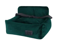 Legowiska dla psów - PETTO siedzisko samochodowe fotelik dla psa Oi ciemnozielony single - miniaturka - grafika 1