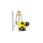 Sprzęt geodezyjny - Niwelator optyczny Nivel System N32x zestaw statyw SJJ1 tyczka TS50 Nivel System - miniaturka - grafika 1