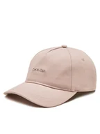 Czapki damskie - Calvin Klein Czapka z daszkiem Calvin Lettering Canvas Cap K60K612764 Szary - miniaturka - grafika 1