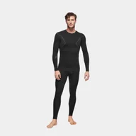 Koszulki sportowe męskie - Męska bielizna termoaktywna (komplet) Alpinus Active Base Layer - czarna - ALPINUS - miniaturka - grafika 1
