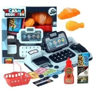 Kasa z akcesoriami Merkpol - Zabawy w naśladowanie dorosłych - miniaturka - grafika 1