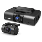 Wideorejestratory - FINEVU GX1000 QHD, GPS, WiFi + Kamera tylna + Karta pamięci 128GB - miniaturka - grafika 1