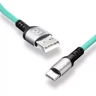 Kable USB - Kabel USB - USB-C eXc BRAID 1.2m, miętowy - miniaturka - grafika 1