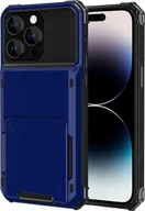 Etui i futerały do telefonów - Etui König Design kompatybilne z Apple iPhone 15 Pro Max plastikowe, miękkie etui na telefon - Niebieskie etui na telefon komórkowy - miniaturka - grafika 1