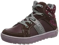 Buty dla dziewczynek - s.Oliver 36107 wysokie sneakersy dziewczęce, czerwony bordowy 549, 26 EU - miniaturka - grafika 1