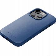 Etui i futerały do telefonów - Mujjo Full Leather Case etui skórzane do iPhone 14 Pro kompatybilne z MagSafe (monaco blue) - miniaturka - grafika 1
