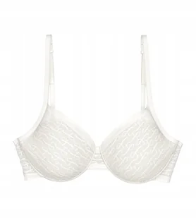 USZTYWNIANY BIUSTONOSZ Triumph Signature Sheer WHP EX ecru biały STANIK 80B - Biustonosze - miniaturka - grafika 1