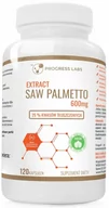 Układ moczowy i płciowy - SAW PALMETTO, 600mg, palma sabałowa, prostata, 120kaps - miniaturka - grafika 1