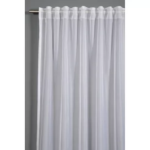 Biała firanka 245x300 cm Voile Uni – Gardinia - Firany - miniaturka - grafika 1