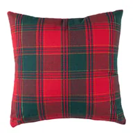 Poszewki na poduszki - Poszewka w kratę 40 x 40 cm wielokolorowa - miniaturka - grafika 1