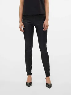 Vero Moda Spodnie w kolorze czarnym - Spodnie damskie - miniaturka - grafika 1