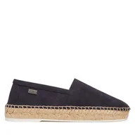 Espadryle męskie - Espadryle Pollini SB10732G0MUB0750 Granatowy - miniaturka - grafika 1
