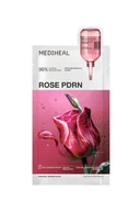 Maseczki do twarzy - Mediheal Zwężająca Pory Maska w Płachcie z Ekstraktem z Róży Demasceńskiej - miniaturka - grafika 1