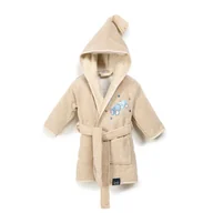 Moda i Uroda OUTLET - Szlafrok Bamboo Soft - Small - Sand - On The Road - miniaturka - grafika 1