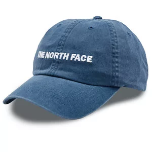 Czapki damskie - Czapka z daszkiem The North Face Horizontal Embro NF0A5FY1HDC1 Shady Blue - grafika 1