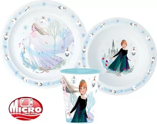 Świąteczny Zestaw Naczyń Frozen Kraina Lody Zimowy - Zestawy naczyń dla dzieci - miniaturka - grafika 1