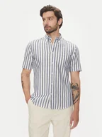 Koszule męskie - Pierre Cardin Koszula C6 45620.0487 Niebieski Regular Fit - miniaturka - grafika 1