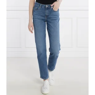 Tommy Hilfiger Jeansy CLASSIC STRAIGHT RW MEL | Straight fit - Spodnie damskie - miniaturka - grafika 1
