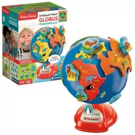 Mały naukowiec - Clementoni Interaktywny globus przedszkolaka 50757 - miniaturka - grafika 1