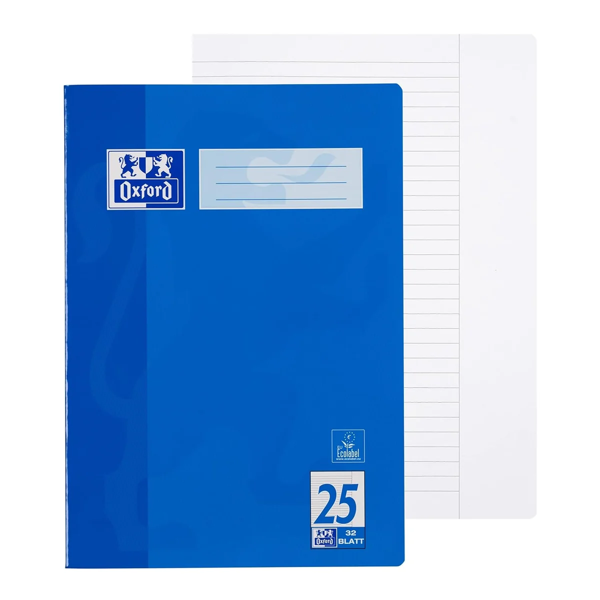 Zeszyt w Linię Oxford Classic DIN A4 25 linijek 32 kartki