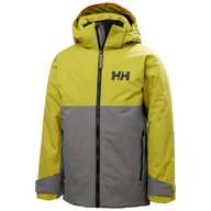 Kurtki narciarskie - Helly Hansen Traverse, kurtka narciarska, juniorska, szara - miniaturka - grafika 1