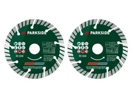Tarcze do pił - PARKSIDE® Tarcze tnące diamentowe do betonu / uniwersalne, 2 sztuki (Uniwersalny) - miniaturka - grafika 1