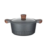 Garnki - Resto Kitchenware Capella 4,6 l Okrągły Czarny, Drewno - miniaturka - grafika 1