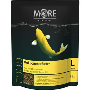 MORE Koi Pokarm letni 6 mm 5 kg - Pokarm dla ryb - miniaturka - grafika 1