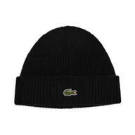 Czapki męskie - Lacoste Wełniana czapka - miniaturka - grafika 1