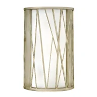 Lampy ścienne - Kinkiet Nest - kolor biały, srebrny - HK/NEST1 SL - miniaturka - grafika 1