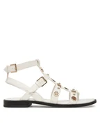 Sandały damskie - Guess Sandały FLJYZZ PEL03 Biały - miniaturka - grafika 1