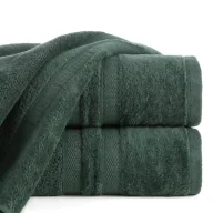 Ręczniki - Ręcznik kąpielowy 70x140 ciemnozielony 100% bawełna 500g PORTO 470051 - miniaturka - grafika 1