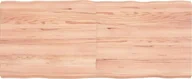 Pozostałe meble ogrodowe - vidaXL Blat do biurka, jasnobrązowy, 120x50x6 cm, lite drewno dębowe - miniaturka - grafika 1