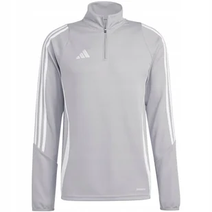 Bluza męska adidas Tiro 24 Training Top szaro-biała IS1041 L - Bluzy męskie - miniaturka - grafika 1