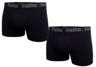 Puma Bokserki Męskie 2 Pak Black 888869 58 Xxl - Majtki męskie - miniaturka - grafika 1