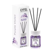 Zapachy do domu - EYFEL dyfuzor zapachowy z pałeczkami 120ml Purple - miniaturka - grafika 1