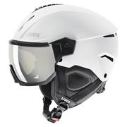 Kaski narciarskie - Uvex Kask Narciarski Instinc Visor weiss - miniaturka - grafika 1