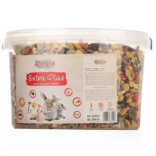 Alegia - Extra Plus  Pokarm Dla Gryzoni I Królików 2Kg - Karma dla gryzoni - miniaturka - grafika 1