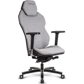 Fotele gamingowe - Fotel QUERSUS Icos.1.1 Jasnoszary - miniaturka - grafika 1