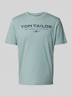 Koszulki męskie - T-shirt o kroju regular fit z czystej bawełny - miniaturka - grafika 1