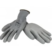 Akcesoria BHP - Dedra Rękawice ochronne PU BH1009R10 Dom001497 - miniaturka - grafika 1