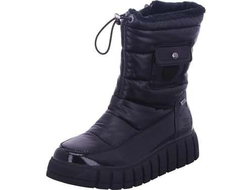 Tom Tailor Damskie 8490710008 śniegowce, czarne, 39 EU, czarny, 39 EU