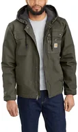 Kurtki męskie - Kurtka Carhartt Sandstone Barlett Jacket Moss - miniaturka - grafika 1