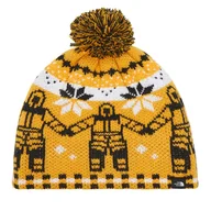 Czapki męskie - Czapka The North Face Cabin Ski Tuke NF0A8CH0 Żółty - miniaturka - grafika 1
