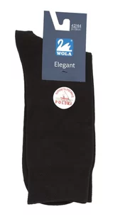 SKARPETY WOLA ELEGANT/CLASSIC (kolor navy, rozmiar 42-44) - Skarpetki męskie - miniaturka - grafika 1